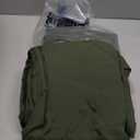 Bedsure Olive Green Duvet Cover Full Size - 3 Pieces Prewashed Extra Soft Cotton-Like Bedding Set, Includes 1 Duvet Cover 80x90 Inches with Zipper Closure & 2 Pillow Shams, Comforter Not Included