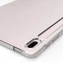 Puxicu Clear Case for Galaxy Tab S9 Plus/tab S9 FE Plus, Slim Design Flexible Soft TPU Protective Cover for Samsung Galaxy Tab S9+ / S9 FE+ 12.4 inch 2023 Released Tablet, Transparent
