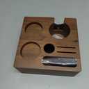 Breville Espresso Machine Accessories Kit 54mm Walnut Naked Portafilter, Calibrated Tamper, Tamping Station, Distributor & Puck Screens Espresso Set for Barista Express, Pro, Touch, Bambino