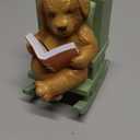 Solar Garden Statues Dog Statues Fairy Garden Accessories Outdoor Resin Dog Figurine Miniature Golden Retriever Statue with Lights for Outside Porch Patio Decor 3 * 2 * 3.5 In Gardening Gifts