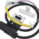 W11307244 W10682535 W10837741 W10714899 Washer Lid Lock Switch Lid Strike Set For NTW4516FW3 NTW4516FW2 NTW4516FW1 MVWC565FW W11253733 Compatible With Whirlpool Maytag Kenmore Washer Machine