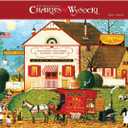 Carousel Calendars Charles Wysocki Americana Deluxe Wall Calendar 2026  Timeless Vintage Scenes, Premium Large Format Calendar Jan-Dec 2026, 12  14