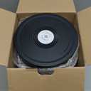 IMIPAW Automatic Cat Feeder, 5G WiFi Cat Food Dispenser with APP Remote Control, Pet Dry Food Smart Feeder, Programmable Timed Feeding, Dual Power Supply, 1-10 Meals Per Day, Desiccant Bag, Small Pets (Black)