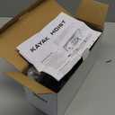 Kayak Hoist Lift Garage Storage with 125lb Capacity Overhead Pulley System for Kayak, Canoe, Bike, Ladder, Paddleboard, Black