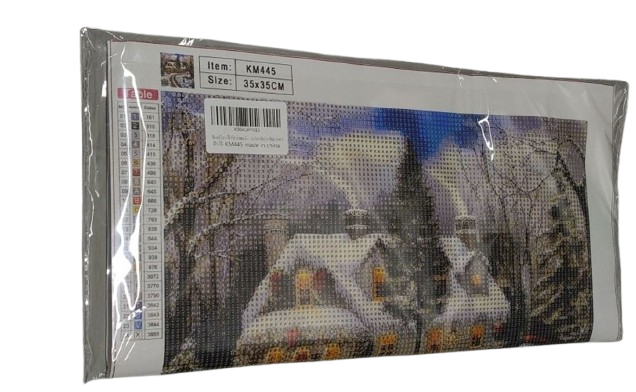 Mosaflare 5D Christmas Diamond Art Kits, KM445, Size 35x35cm