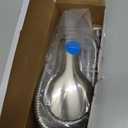 YOO.MEE High Pressure Handheld Shower Head with Powerful Shower Spray against Low Pressure Water Supply Pipeline, Multi-functions, w/ 79'' Hose, Bracket, Brushed Nickel Finish