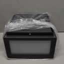 MVBT Solar Post Lights, 9.8" Modern Pillar Lights Outdoor, Dusk to Dawn Column Light Waterproof, 3000K Square Lamp Fence Posts Cap LED Light Landscape Lighting for Patio Garden Deck Outside Columns