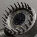 Supercharged shower head,ion drops shower head(grey,Shower+1.5m silver shower pipe) (Gray)