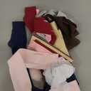 POKARLA Seamless Thongs for Women No Show Underwear Pack of 10 (Medium)