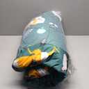 JSD Green Forest Animals Kids Comforter Set Twin Size, 2 Piece Woodland Printed Microfiber Bedding Set, Machine Washable