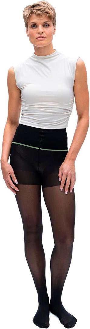 Sheertex Stubbornly Rip-Resistant Tights - Durable & Resilient Pantyhose - Stubbornly Strong & Stretchy Hosiery (As1, Alpha, L, Regular, Regular)