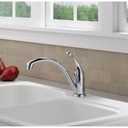 Delta Faucet 141-DST Single Handle Kitchen Faucet, 9.75 x 13.75 x 22.00 inches, Chrome