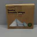 KeaBabies 3-Pack Organic Baby Swaddle Sleep Sacks - Swaddles for Newborns, Infant 3-6 Months, Baby Girls, Boys, Soft & Snug Newborn Sleep Sack, Nursery Swaddling Blankets (Bunnies, L)