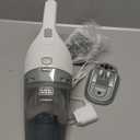 BLACK+DECKER Cordless Lithium Handheld Power Vacuum with Wall Mount Base and Charger, White (HNV220BCZ10FF)