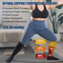 NEENCA Zipper Compression Socks, Medical Graduated Compression Socks for Pain Relief, Women & Men Circulation, Swelling, Travel, Pregnancy, Flight, Nurses, Running, Athletic1 Pair, 20-30 mmHg