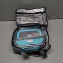 CHARMDOO Electric Lunch Box, Food Warmer Heater 12V 24V 110V, 80W Faster Heated Lunch Box for Car/Truck/Home Portable Heating Boxes with 1.5L 304 SS Container Fork & Spoon (Fluorescent green)