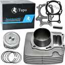 Tupo TRX250-68.5 Cylinder Kit Compatible with Honda Recon 250 Sportrax 250 TRX250 2002-2024, Top End Rebuild Kit