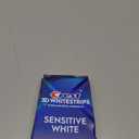 Crest 3D Whitestrips Sensitive White  Teeth Whitening Kit, 18 Treatments, Each with 1 Upper/1Lower, 36 Strips  Crest 3DWhite Teeth Whitening Strips