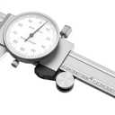 HDLNKAK Dial Caliper Shockproof Dial Caliper Precision Caliper with Watch 0-6" Range, 0.001 Resolution 6 Inch with 0.001" Precision Calipers 4-Way Measurement with Plastic Case