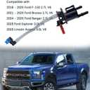 FANLIDE Fuel Vapor Canister Purge Solenoid Control Valve JL3Z-9B325-C JL3Z9B325C Compatible with 2018-2025 F150 F-150 2.7L