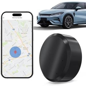 Mini GPS Tracker for Vehicles: Tracker Device for Vehicles No Subscription No Monthly Fee Car Tracker Device Hidden Magnetic Real-Time Tracking for Cars Kids Dogs (GF11-PP4)