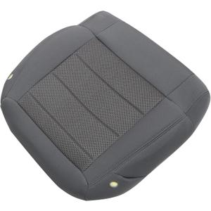 FZJDSD Gray Driver Side Bottom Cloth Replacement Seat Cover Compatible with Jeep Wrangler Sahara Rubicon 2008 2009 2010