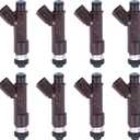 MOTOKU 8Pcs Fuel Injectors for Toyota Tundra Sequoia 4Runner 2005-2009 Land Cruiser 2005-2007 Lexus LX470 2006-2007 GX470 2005-2009 4.7L V8
