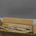 Vincidern 6.6 FT Wedding Arch Backdrop Stand for Parties, Balloon Arch Stand, Wedding Arches for Ceremony, Metal Arch Backdrop Stand for Bridal Baby Showers, Birthday Party Decoration Door Frame Gold