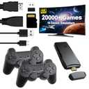 Retro Gaming Console,Built-in Classic Video Games and 23 Emulators,4K HDMI Output Game Stick,Plug and Play Video Gaming Consoles (64G)