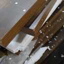 Bookshelf, 82.7" Double Wide 6 Tier Industrial Wooden Bookcase Large Wall Etagere Rustic Vintage Tall Book Shelf with Metal Frame Open Storage Rack for Living Room Home Office