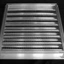 HVAC Premium 20"W x 20"H Aluminum Exterior Gable Louver Vent for Walls & Crawlspace - Weather-Resistant Air Grille with Screen Mesh - [Outer Dimensions 21.75"W x 21.75"H]