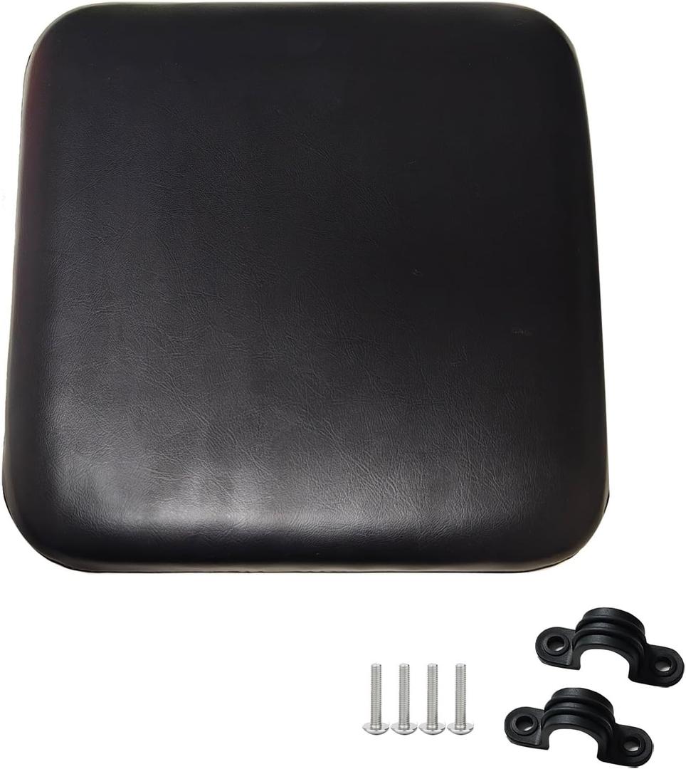 HMZ Rollator seat Cushion,Replacement seat for rollator Walker 12"x12",Rolling Walkers Replacement Parts.(1Ea Black)