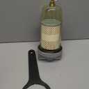 496 Fuel Tank Filter Assembly Gasoline and Diesel Water Separate 30 Micron Max 25 Gpm 150 Psi B10-AL