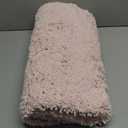 ILANGO Pink Bathroom Rugs 32"  20" Non Slip & Super Absorbent Extra Thick Soft, Washable Bath Mat for Floor, Microfiber Plush Shaggy Bath Rug with Rubber for Bathtub Shower Room Sink