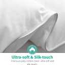APSMILE Lightweight Down Feather Fibers Comforter Oversized King Size, Light Warmth Duvet Insert for Hot Sleepers/Warm Weather - Luxury Hotel Collection Comforter for Summer(White, 120"x98")