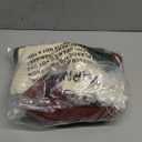 6Pack Personalized Christmas Stockings with Wooden Name Tags, 18 inches Xmas Cable Knitted Stocking for Holiday, Hanging Decoration Gifts for Family Party(White&Red&Green)