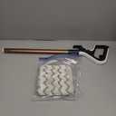 Shark Genuine Steam Mop Replacement Pads 2 Pack  1 Dirt Grip & 1 Scrub Pad Included, Machine Washable, Designed for Sealed Hard Floors, Compatible with Shark S1000 & S2000 Series ONLY, 1153FCS2000