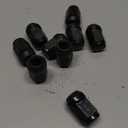MIKKUPPA 20PCS 1/2-20 Lug Nuts - Replacement for 1991-2018 Ford Explorer, 1990-2012 Ranger, 1964-2014 Mustang Aftermarket Wheel - Black Bulge Acorn Closed End Solid Tire Lug Nut