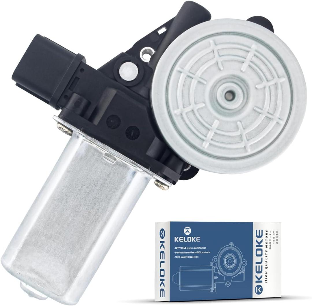 KELOKE Power Window Motor Compatible with 2006 2007 2008 2009 2010 2011 Honda Civic Sedan 1.3L 1.8L 2.0L, with Anti-Clip Function, Front Driver Side, Replace# 72250-SNA-A02 72250-SNA-A03