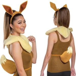 Disguise Pokemon Eevee Costume, Officially Licensed Pokemon Costume for Women, One Size Brown