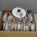 Amico 24 Pack 5/6 inch 5CCT LED Recessed Lighting, Dimmable, 12.5W=100W, 950LM, 2700K/3000K/4000K/5000K/6000K Selectable, Retrofit Can Lights with Baffle Trim, IC Rated - ETL & FCC, White