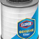 Clorox Medium Room Air Purifier True HEPA Replacement Filter, 1,000 Sq. Ft. Capacity, Removes 99.97% of Allergens up to 0.1 Micron, Compatible with 11030 & 11031, 1 Count (12030)