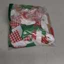 WAOUH Pizza Highchair Banner for 1st Birthday - Fabric Rag Garland Decoration, Cake Smash Photo Prop (80in)