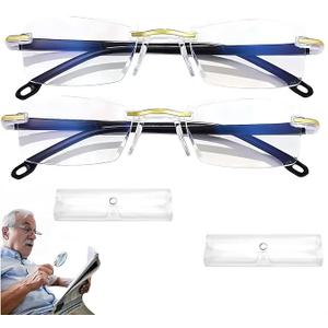 Auto Focus Glasses，Anti-Blue Light Auto Focus Presbyopia Glass。