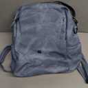 PU Leather Backpack Purse for Women Fashion Multipurpose Design Handbag Ladies Shoulder Bags Travel Backpack Blue