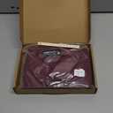 Mens Muscle Fit Dress Shirts Athletic Slim Fit Long Sleeve Stretch Casual Button Down Shirt (Medium, Jam Red)