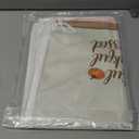 Bencailor 4 Pcs Thanksgiving Kitchen Towels Fall Dish Hand Towels Pumpkin Turkey Tea Washcloths for Thanksgiving Fall Autumn Kitchen Bathroom Decor Gifts(White, Orange,Pumpkin)