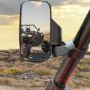 UTV Mirrors, UTV Side Mirrors with Adjustable Mirror, Compatible with ATV UTV SUV, Polaris Ranger General, Can Am Defender HD8 10, 2021-2023 Commander
