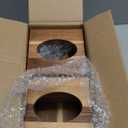 2 Pack Wooden Tissue Box Cover Square - Acacia Wood Tissue Box Holder for Tabletop Stands Bathroom Office- Decorative Facial Wood Tissue Box Cover for Modern Farmhouse Decor-Retro Natural Wood Color