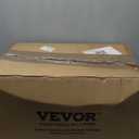 VEVOR Towing Mirrors, Left & Right Pair Set for Chevrolet Silverado (2003-2007)/GMC/Cadillac, Power Heated with Signal Light & LED Driving Light, Manual Telescoping Folding, and Heating Defrost, Black